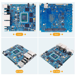 Orange Pi 6 PLUS 16GB RAM 12-Core CPU 45-TOPS AI Computing Power Integrated Cooler Fan  100W Power Supply